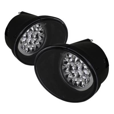 Nissan Armada Spyder LED Fog Lights - Yellow - FL-LED-NT04-Y