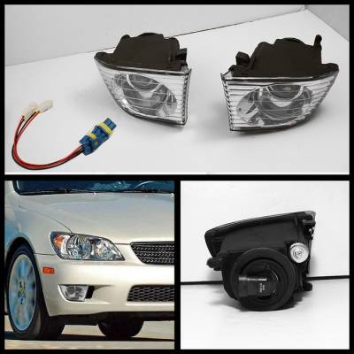 Spyder Auto - Lexus IS Spyder OEM Fog Lights - Clear - FL-LIS01-C - Image 2