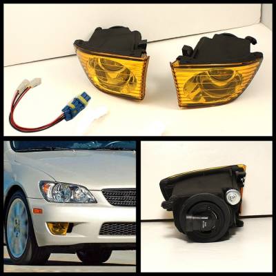Spyder - Lexus IS Spyder OEM Fog Lights - No Switch - Yellow - FL-LIS01-Y - Image 2