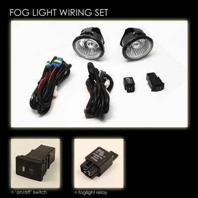 Spyder - Nissan Murano Spyder OEM Fog Lights - Clear - FL-NA02 - Image 2