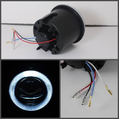 Spyder - Dodge Charger Spyder Projector Fog Lights - Clear - FL-P-C300C05-HL - Image 2