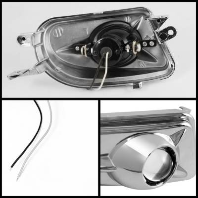 Spyder - Mercedes-Benz E Class Spyder Projector Fog Lights - No Switch - Chrome - FL-P-CH-MBW21000-E - Image 2