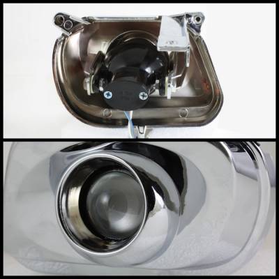 Spyder Auto - Mercedes-Benz E Class Spyder Projector Fog Lights - Chrome - FL-P-CH-MBW21096-E - Image 2