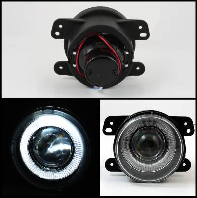 Spyder - Dodge Journey Spyder Projector Fog Lights - Clear - FL-P-DM05-HL - Image 2