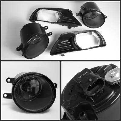 Spyder - Toyota Camry Spyder OEM Fog Lights - Smoke - FL-TCAM07-SM - Image 2