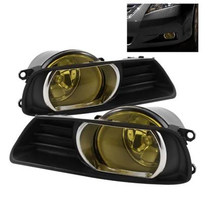 Spyder - Toyota Camry Spyder OEM Fog Lights - Yellow - FL-TCAM07-Y - Image 1