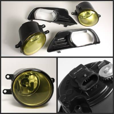 Spyder - Toyota Camry Spyder OEM Fog Lights - Yellow - FL-TCAM07-Y - Image 2