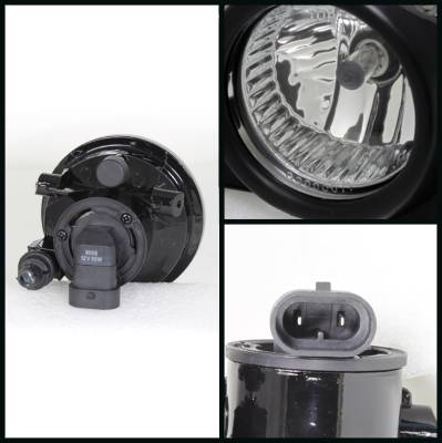 Spyder - Scion xA Spyder OEM Fog Lights - Clear - FL-TPRI04-C - Image 2