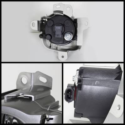 Spyder - Toyota Prius Spyder OEM Fog Lights - Clear - FL-TPRI2010-C - Image 2