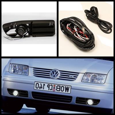 Spyder - Volkswagen Jetta Spyder OEM Fog Lights - Clear - FL-VJ99-C - Image 2