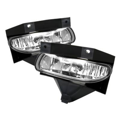 Ford Mustang Spyder OEM Fog Lights - No Switch - Chrome - FL-WJ-FM99-C