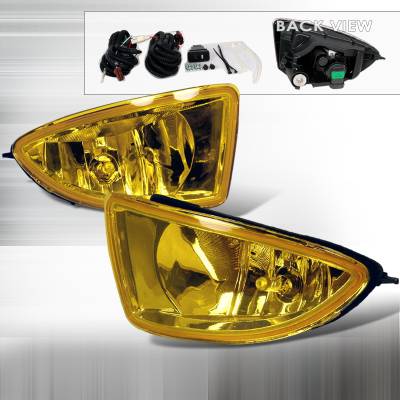 Honda Civic Spec-D OEM Fog Lights - Yellow - LF-CV04AMOEM