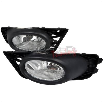 Honda Civic 4DR Spec-D OEM Style Fog Lights - Clear - LF-CV094OEM
