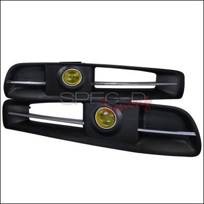 Infiniti G35 2DR Spec-D Fog Light Kit - Yellow - LF-G35032AM-RS