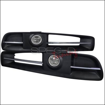 Infiniti G35 2DR Spec-D Fog Light Kit - Clear - LF-G35032-RS