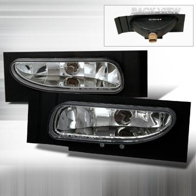 Ford Mustang Spec-D Fog Lights - Clear - LF-MST96C-DP