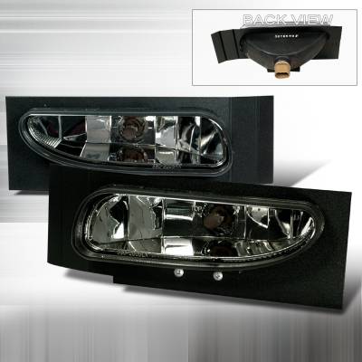 Ford Mustang Spec-D Fog Lights - Smoke - LF-MST96G-DP
