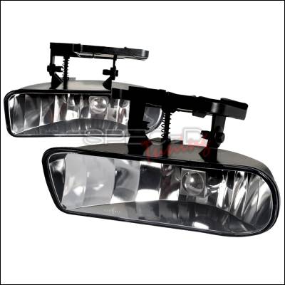 GMC Sierra Spec-D OEM Fog Light - Clear - LF-SIE99COEM-APC