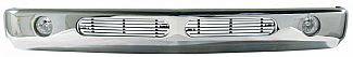 GMC CK Truck Street Scene Chrome Bumper with 2 Lights & 2 Grille Openings - 950-45100