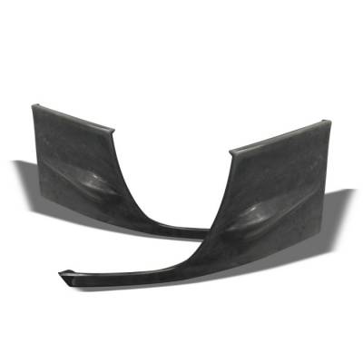 Subaru Impreza Spyder Sti Style Polyurethane Front Side Bumper Lip - BLF-SI04-STI-SBC-PU