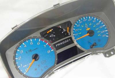 US Speedo White Exotic Color Gauge Face - Displays MPH - Automatic - COL 05 10