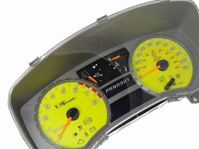 US Speedo Silver Exotic Color Gauge Face - Displays MPH - Automatic - COL 05 12
