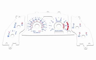 Stack Racing - Ford Mustang Stack Racing White Face Reverse Glow Gauges - 52013 - Image 2