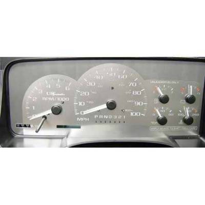 US Speedo Stainless Steel Gauge Face - Displays 110 MPH - Analog - CK1009901