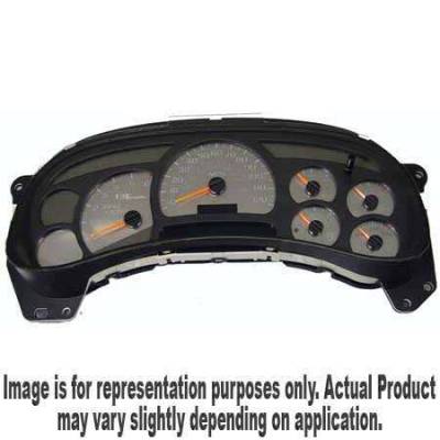 US Speedo Stainless Steel Gauge Face - Displays 120 MPH - No Transmission Temperature - CK1200601