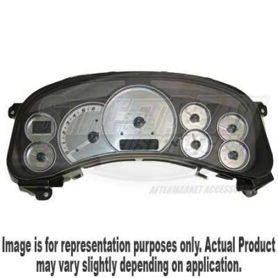 US Speedo Stainless Steel Gauge Face - Displays MPH - ENV0401