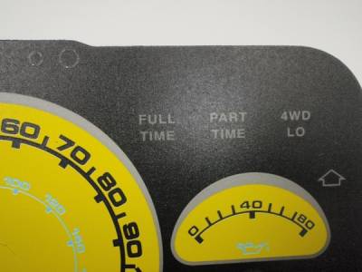 US Speedo - Jeep Wrangler US Speedo Daytona Edition Gauge Face - Image 4