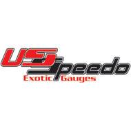 US Speedo - US Speedo Budweiser Red Exotic Color Gauge Face - Displays 120 MPH - 3 Gauges - MON 04 RE - Image 2
