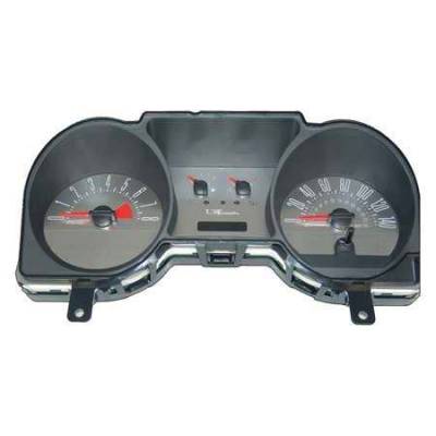 US Speedo Yellow Exotic Color Gauge Face - Displays 120 MPH - 6 Gauges - MUS 066 YE