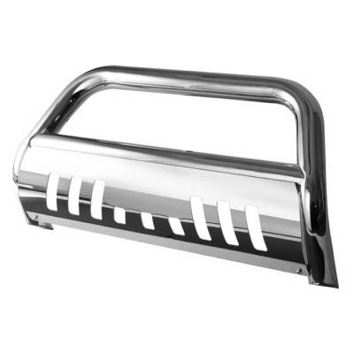 Ford Expedition Spyder Bull Bar - Chrome Stainless T-304 - BBR-FE-A02G0500