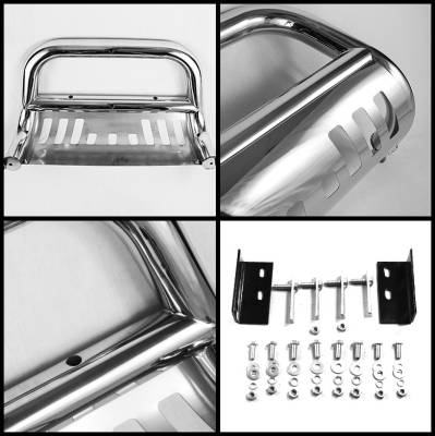 Spyder Auto - Ford Expedition Spyder Bull Bar - Chrome Stainless T-304 - BBR-FE-A02G0500 - Image 2