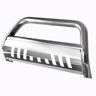 Ford Expedition Spyder Bull Bar - Chrome Stainless T-304 - BBR-FE-A02G0505