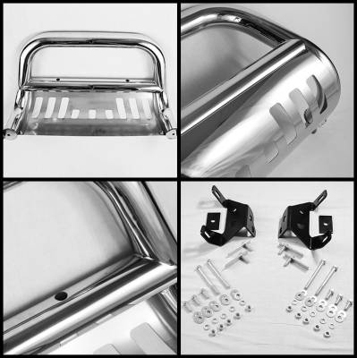 Spyder Auto - Ford Expedition Spyder Bull Bar - Chrome Stainless T-304 - BBR-FE-A02G0505 - Image 2