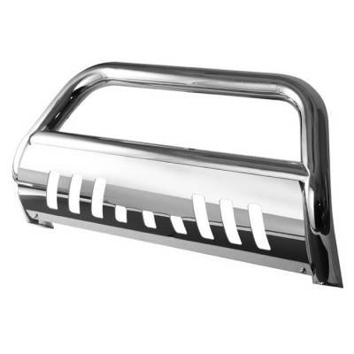 Nissan Pathfinder Spyder Bull Bar - Chrome Stainless T-304 - BBR-NF-A02G1200