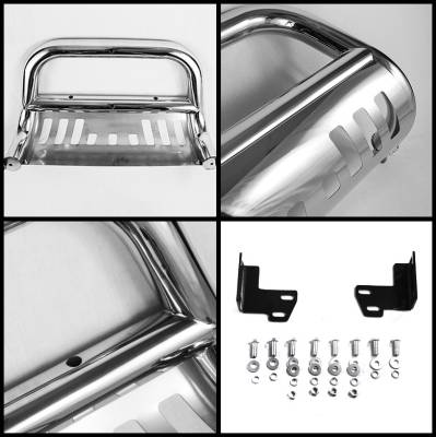 Spyder Auto - Nissan Pathfinder Spyder Bull Bar - Chrome Stainless T-304 - BBR-NF-A02G1200 - Image 2