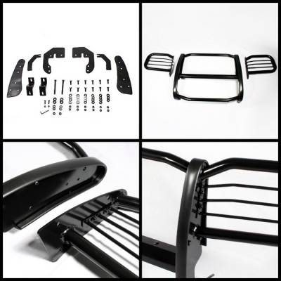 Spyder Auto - Chevrolet Colorado Spyder Grille Guard - Black - GG-CCO-A27G0414-BK - Image 2
