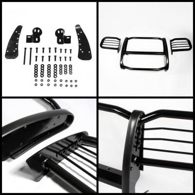 Spyder Auto - Chevrolet Suburban Spyder Grille Guard - Black - GG-CS99-A27G0411-BK - Image 2