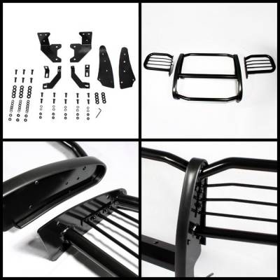 Spyder Auto - Dodge Durango Spyder Grille Guard - Black - GG-DDU-A27G0812-BK - Image 2