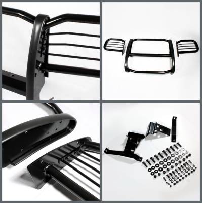 Spyder Auto - Nissan Pathfinder Spyder Grille Guard - Black - GG-NP-A27G1207W-BK - Image 2