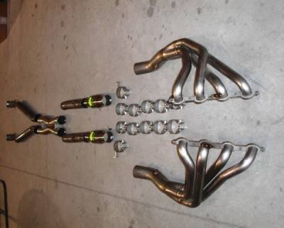 Chevrolet Corvette Stainless Works Exhaust Header - C5LS103CATBT