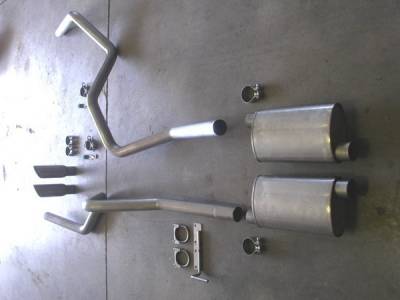 Ford F150 Stainless Works Exhaust Header - FT09CBHDR