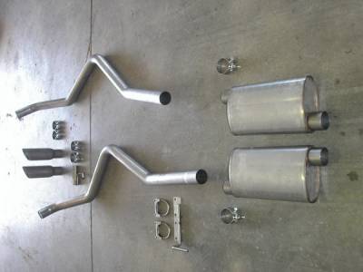 Ford F150 Stainless Works Exhaust Header - FT09CBRTHDR