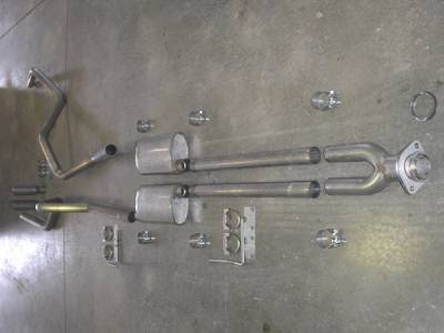 Ford F150 Stainless Works Exhaust Header - FT09CBY