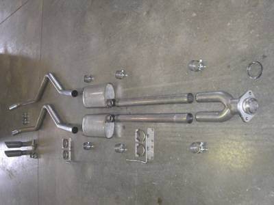 Ford F150 Stainless Works Exhaust Header - FT09CBYRT