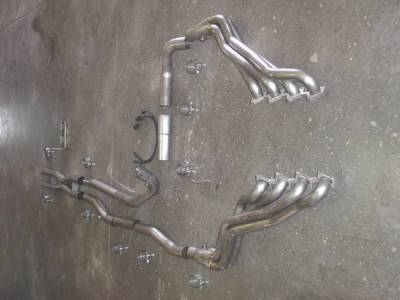 Ford F150 Stainless Works Exhaust Header - FT09HDROR