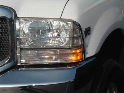 TFP Stainless Steel Headlight Insert Guard - 932